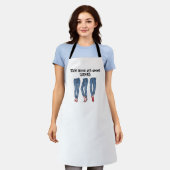 All-over Print Apron Schort (Gedragen)