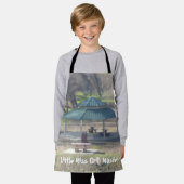 All-over Print Apron Schort (Gedragen)