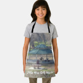 All-over Print Apron Schort (Insitu)