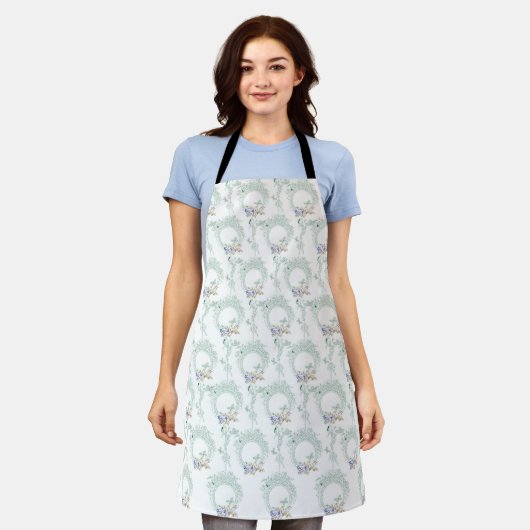 All-over Print Apron Schort (Gedragen)
