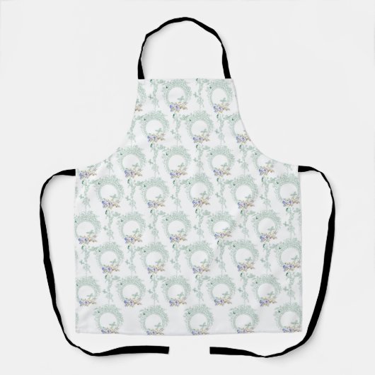 All-over Print Apron Schort (Voorkant)