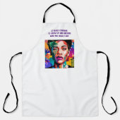 All-over Print Apron Schort (Voorkant)