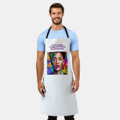 All-over Print Apron Schort (Gedragen)