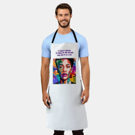 All-over Print Apron Schort