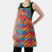 All-over Print Apron Schort (Insitu)