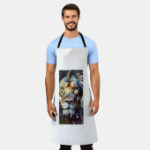 All-over Print Apron Schort (Gedragen)