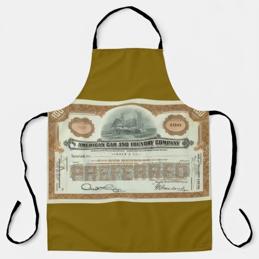 All-Over Print Apron Schort (Voorkant)