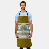 All-Over Print Apron Schort (Gedragen)