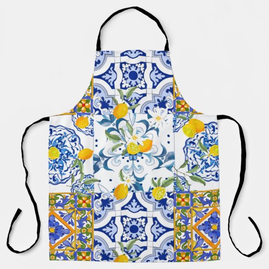 All-over Print Apron Schort (Voorkant)
