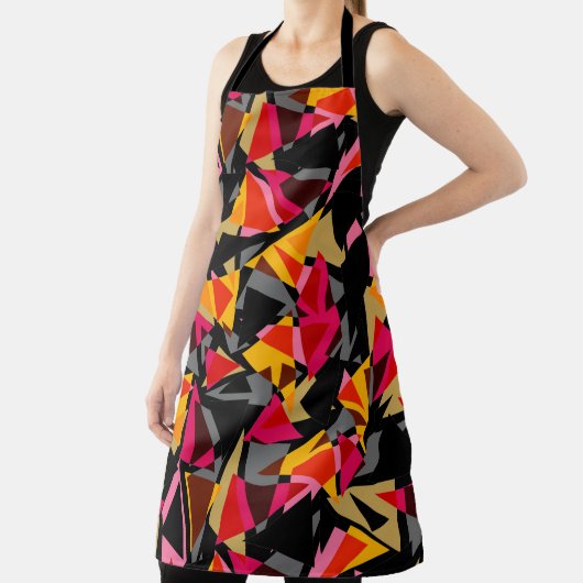 All-over Print Apron Schort (Insitu)