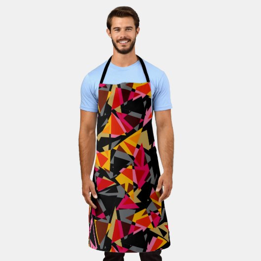 All-over Print Apron Schort (Gedragen)
