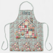 All-Over Print Apron Schort (Voorkant)