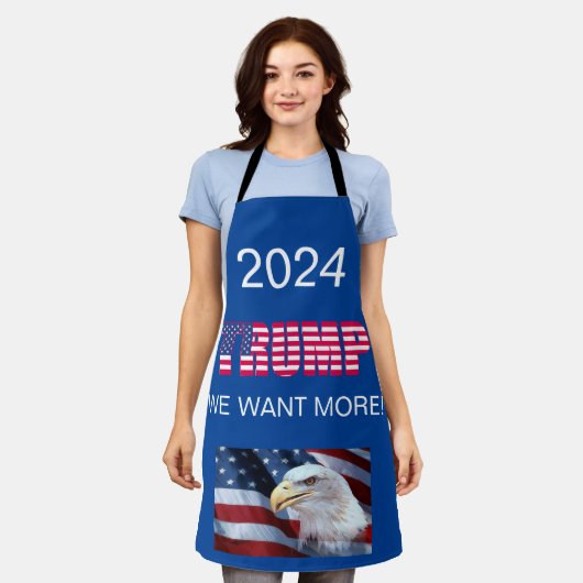 All-over Print Apron Schort (Gedragen)