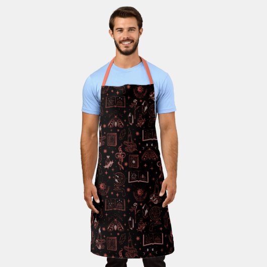 All-over Print Apron Schort (Gedragen)