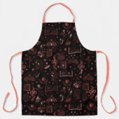 All-over Print Apron Schort (Voorkant)