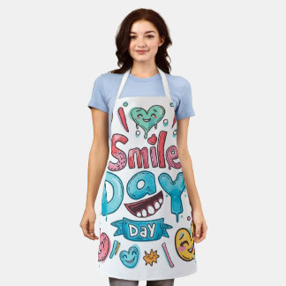 All-over Print Apron Schort