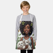 All-over Print Apron Schort (Gedragen)