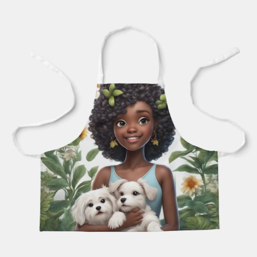 All-over Print Apron Schort (Voorkant)