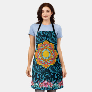 All-over Print Apron Schort