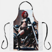 All-over Print Apron Schort (Voorkant)