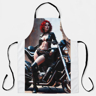 All-over Print Apron Schort