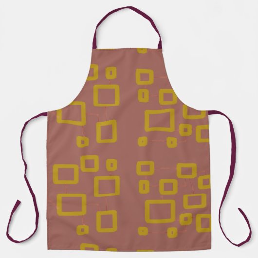 All-over Print Apron Schort (Voorkant)
