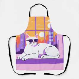 All-over Print Apron Schort