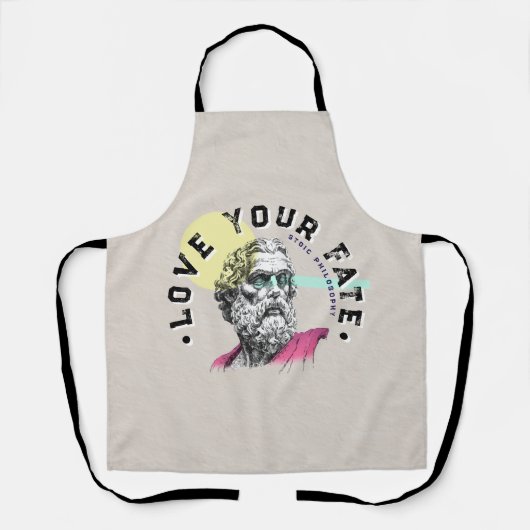 All-over Print Apron Schort (Voorkant)