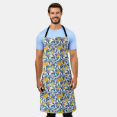 All-Over Print Apron Schort (Gedragen)