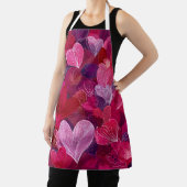 All-Over Print Apron Schort (Insitu)