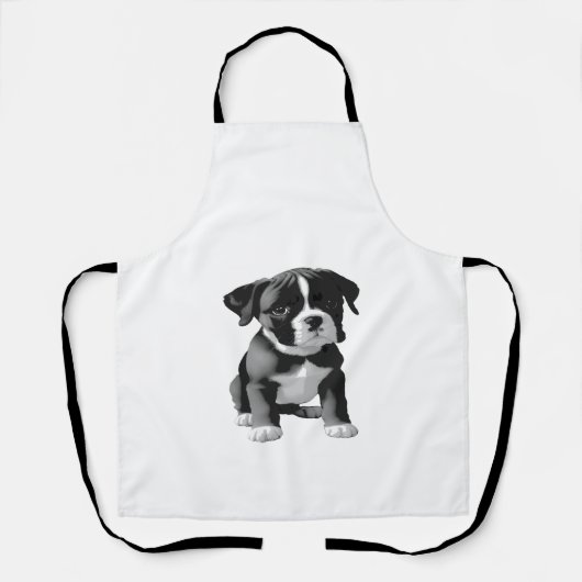 All-over Print Apron Schort (Voorkant)