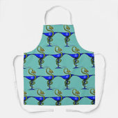 All-over Print Apron Schort (Voorkant)