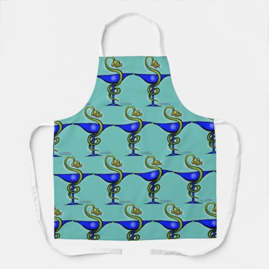 All-over Print Apron Schort (Voorkant)