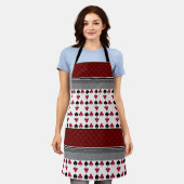 All-over Print Apron Schort (Gedragen)