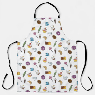 All-over Print Apron Schort
