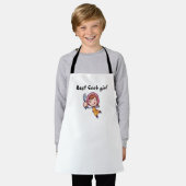 All-over Print Apron Schort (Gedragen)