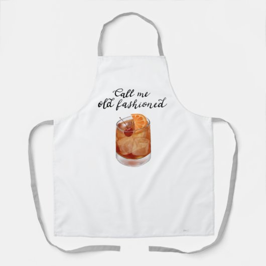 All-over Print Apron Schort (Voorkant)