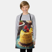 All-over Print Apron Schort (Gedragen)