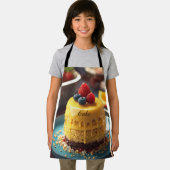 All-over Print Apron Schort (Insitu)