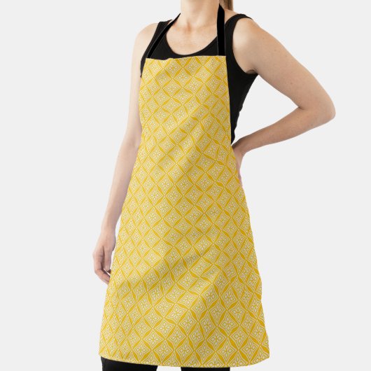 All-Over Print Apron Schort (Insitu)
