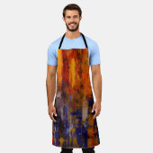 All-Over Print Apron Schort (Gedragen)