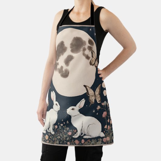 All-over Print Apron Schort (Insitu)