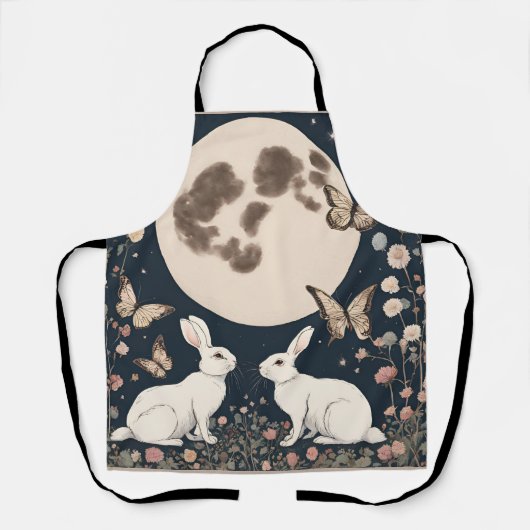 All-over Print Apron Schort (Voorkant)