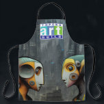 All-Over Print Apron Schort<br><div class="desc">At Odds in the City</div>