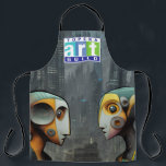 All-Over Print Apron Schort<br><div class="desc">At Odds in the City</div>