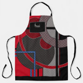All-over Print Apron Schort (Voorkant)