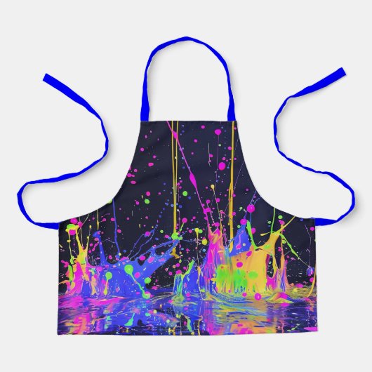 All-over Print Apron Schort (Voorkant)