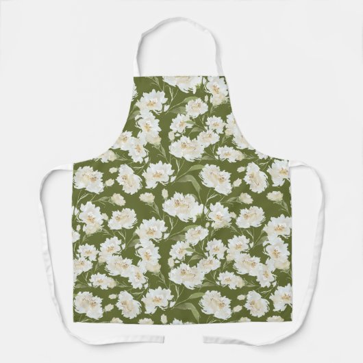 All-over Print Apron Schort (Voorkant)