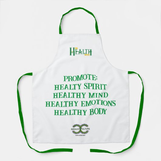 All-over Print Apron Schort (Voorkant)