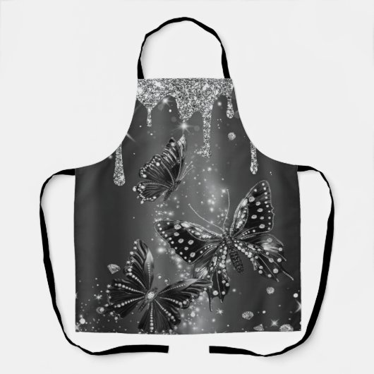 All-over Print Apron Schort (Voorkant)